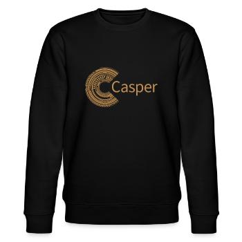 Für Casper - Stanley/Stella Unisex Bio-Sweatshirt CHANGER  - Schwarz - Vorne - Nik (191cm) & Marisol (170cm)