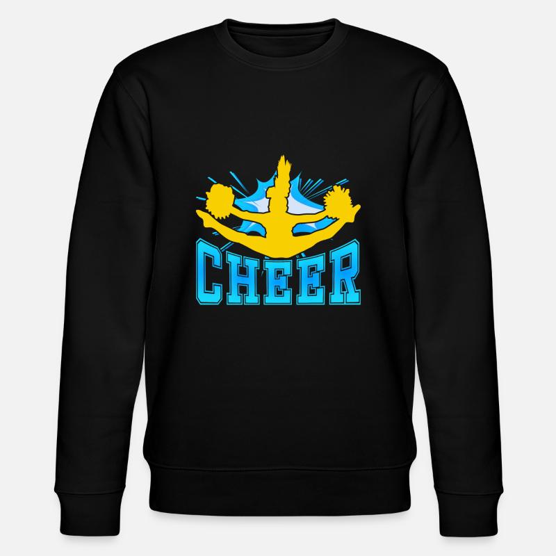 CHEER - Stanley/Stella Unisex Bio-Sweatshirt CHANGER  - Schwarz
