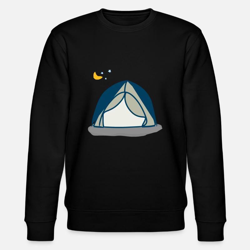 Camping 2 - Stanley/Stella Unisex Bio-Sweatshirt CHANGER  - Schwarz