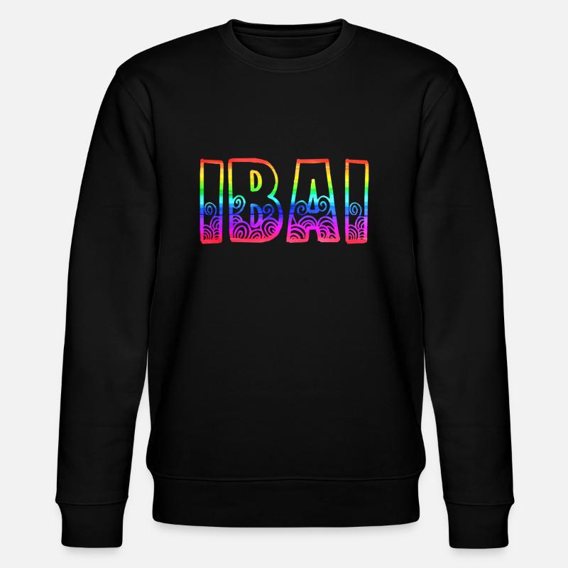 IBAI RS Rainbow - Stanley/Stella CHANGER Unisex Organic Sweatshirt - black