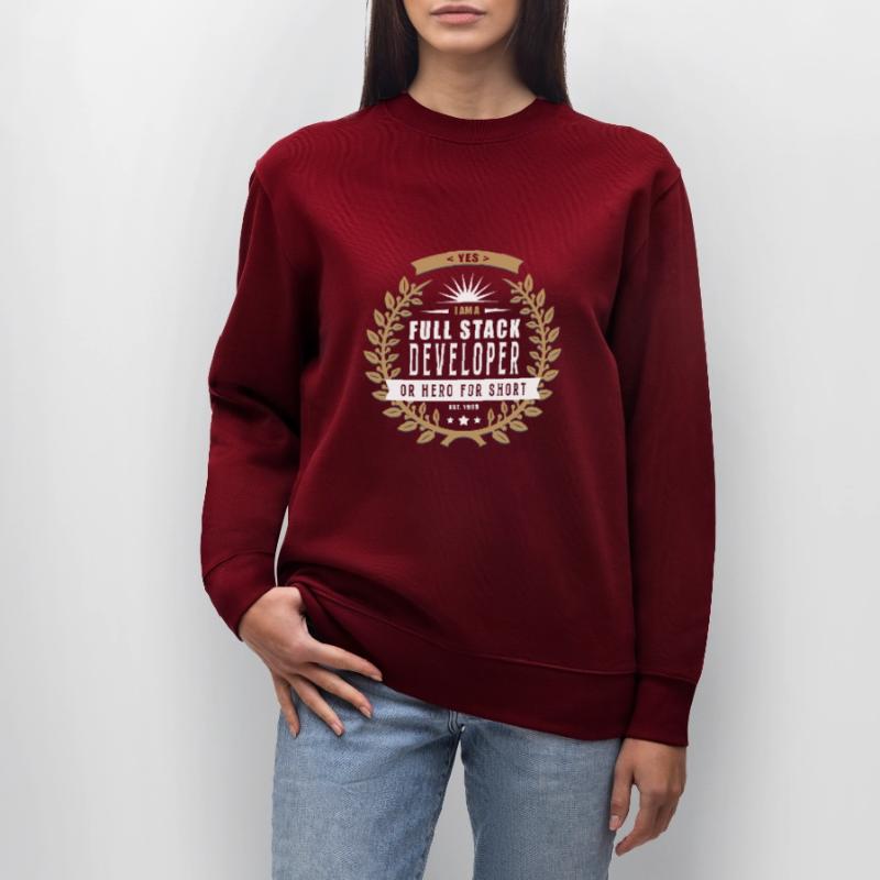 Full Stack Developer hell Stanley/Stella CHANGER Unisex Organic Sweatshirt
