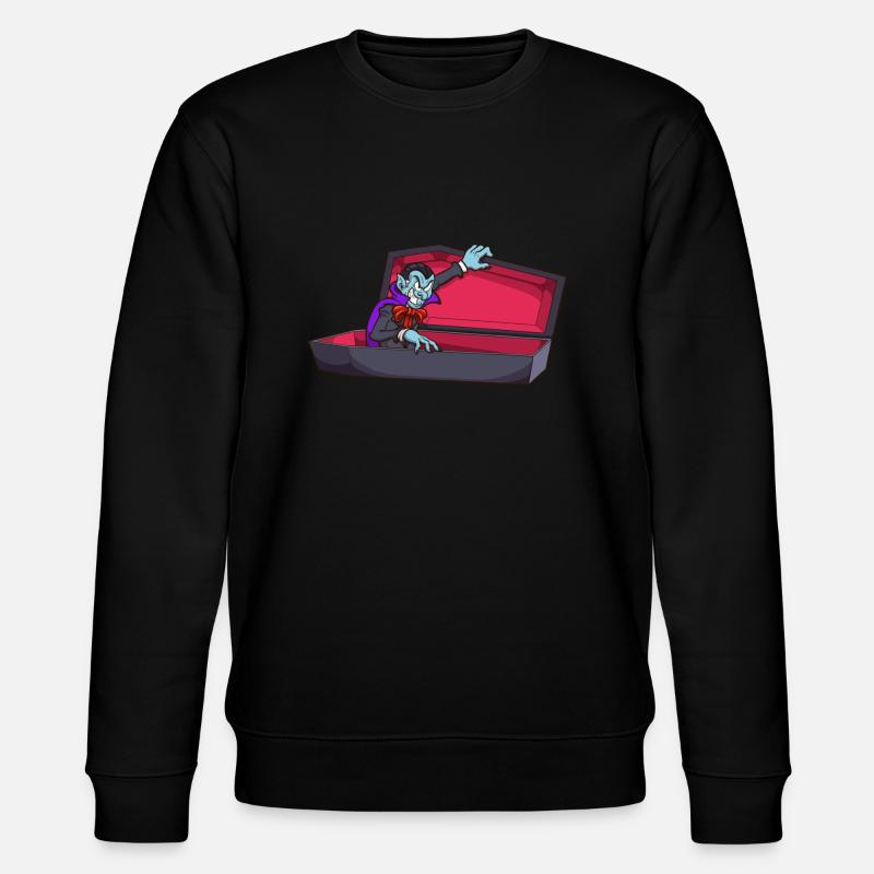 Vampire dans un cercueil - Sweat bio CHANGER Stanley/Stella Unisexe - noir