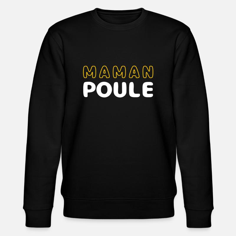 Super maman, super pouvoir - Sweat bio CHANGER Stanley/Stella Unisexe - noir