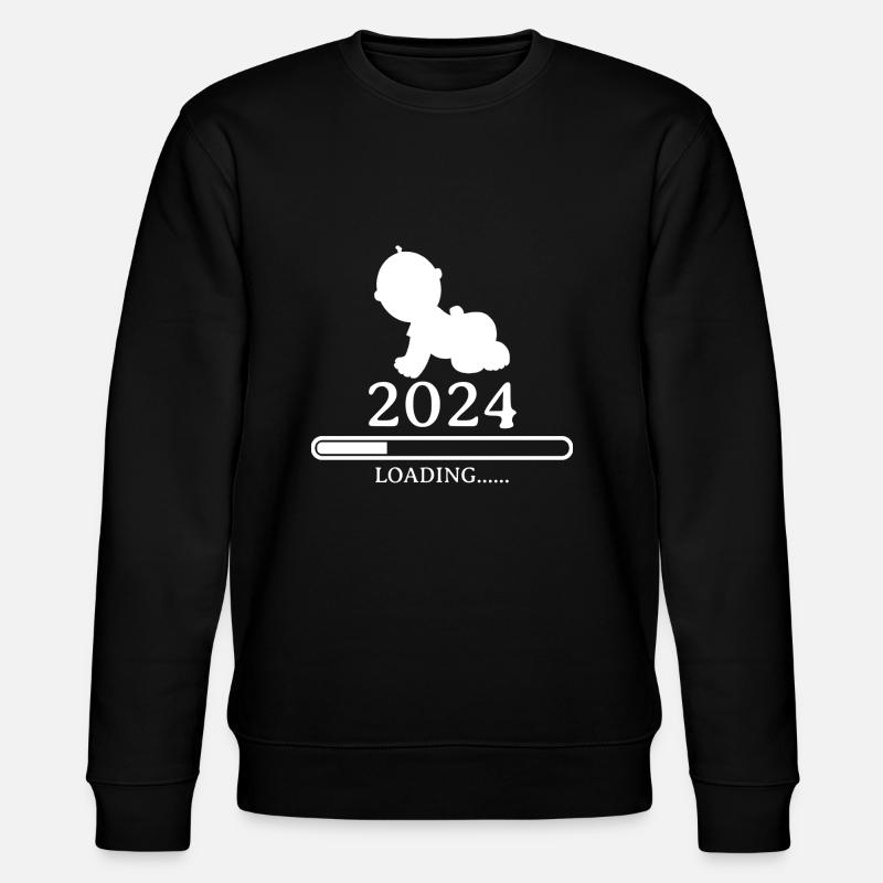 Baby loading 2024 - Stanley/Stella CHANGER Unisex Organic Sweatshirt - black