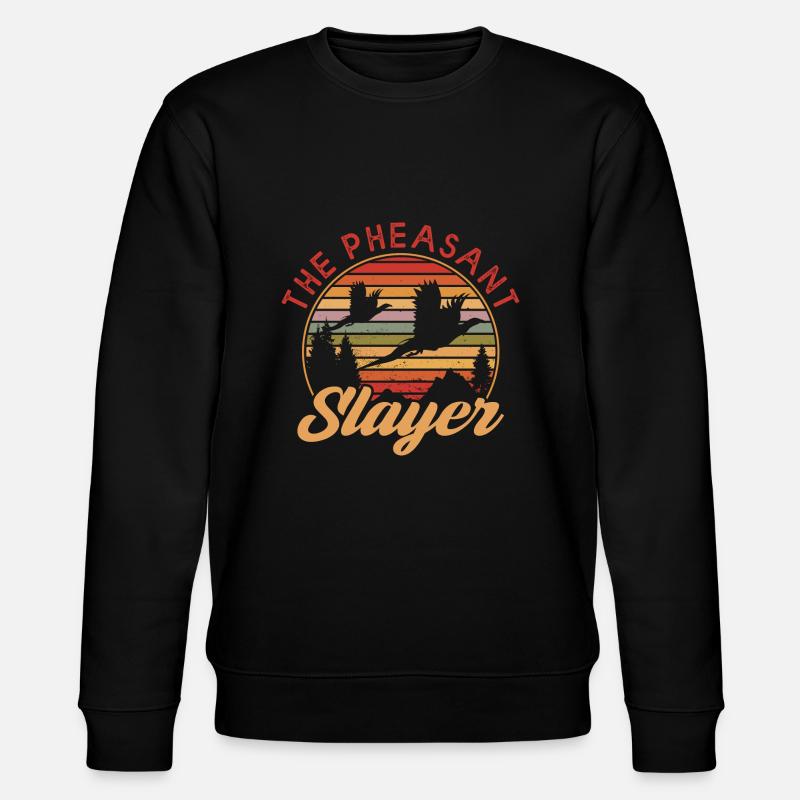 The Pheasant slayer - Stanley/Stella Unisex Bio-Sweatshirt CHANGER - Schwarz