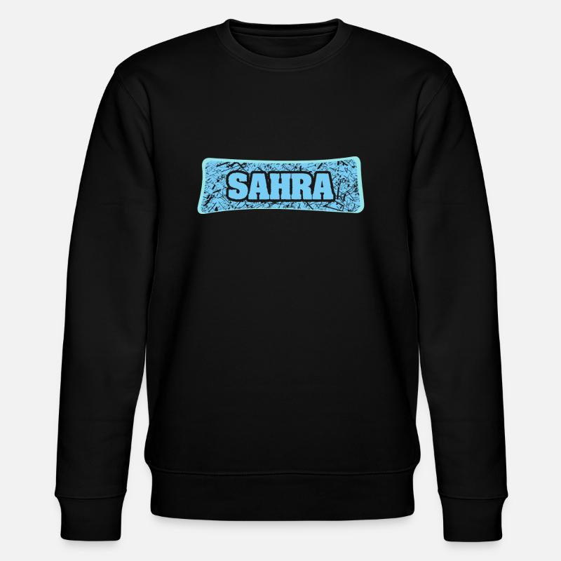 Gift for Sahra - Stanley/Stella CHANGER Unisex Organic Sweatshirt - black