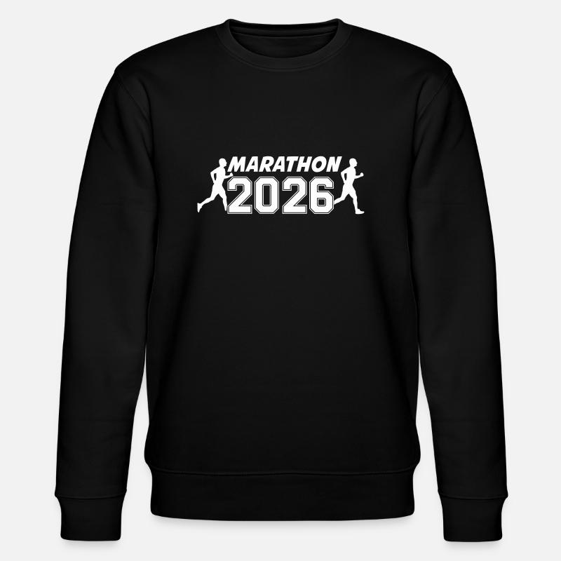 marathon 2026 - Stanley/Stella Unisex Bio-Sweatshirt CHANGER  - Schwarz