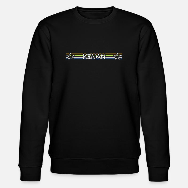Geschenk für Kenan - Stanley/Stella Unisex Bio-Sweatshirt CHANGER - Schwarz