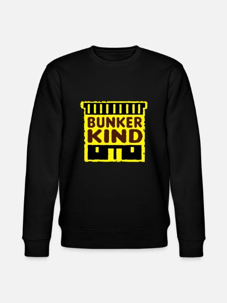 rzhw_bunker-kind - Stanley/Stella CHANGER Unisex Organic Sweatshirt - black