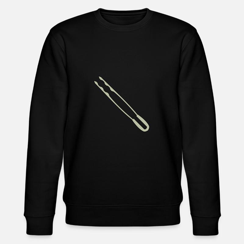 Grillzange - Stanley/Stella Unisex Bio-Sweatshirt CHANGER  - Schwarz