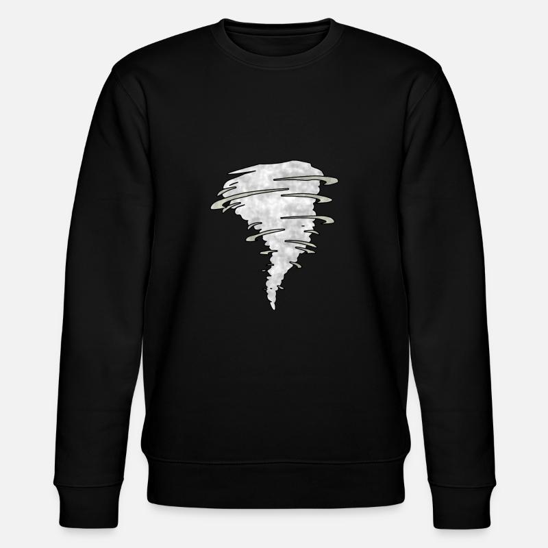 Tornado - Stanley/Stella Unisex Bio-Sweatshirt CHANGER  - Schwarz