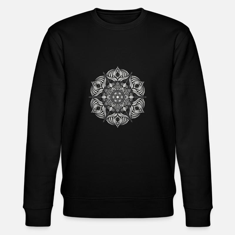 Mandala - Sweat bio CHANGER Stanley/Stella Unisexe - noir