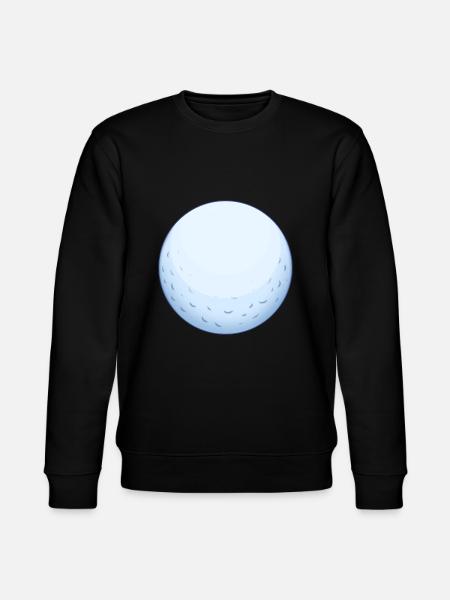 Golfball - Stanley/Stella Unisex Bio-Sweatshirt CHANGER  - Schwarz