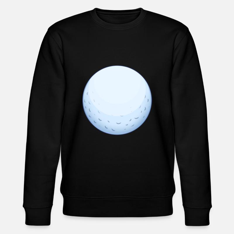 Balle de golf - Sweat bio CHANGER Stanley/Stella Unisexe - noir