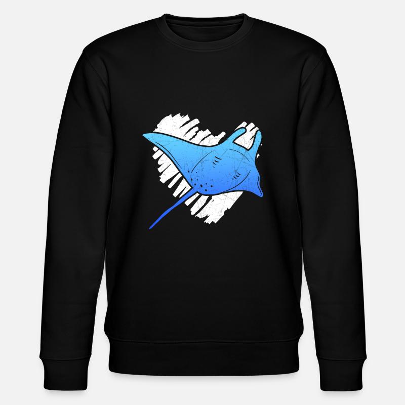 Stingray - Stanley/Stella CHANGER Unisex Organic Sweatshirt - black