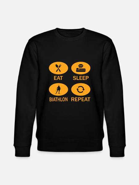 Biathlon - Stanley/Stella CHANGER Unisex Organic Sweatshirt - black
