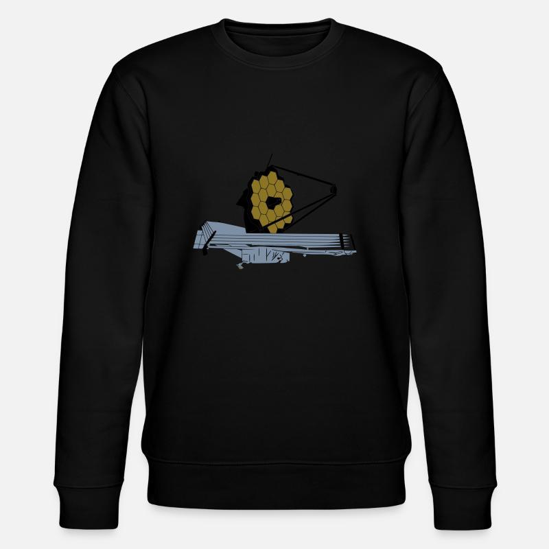 James Webb Weltraumteleskop - Stanley/Stella Unisex Bio-Sweatshirt CHANGER  - Schwarz