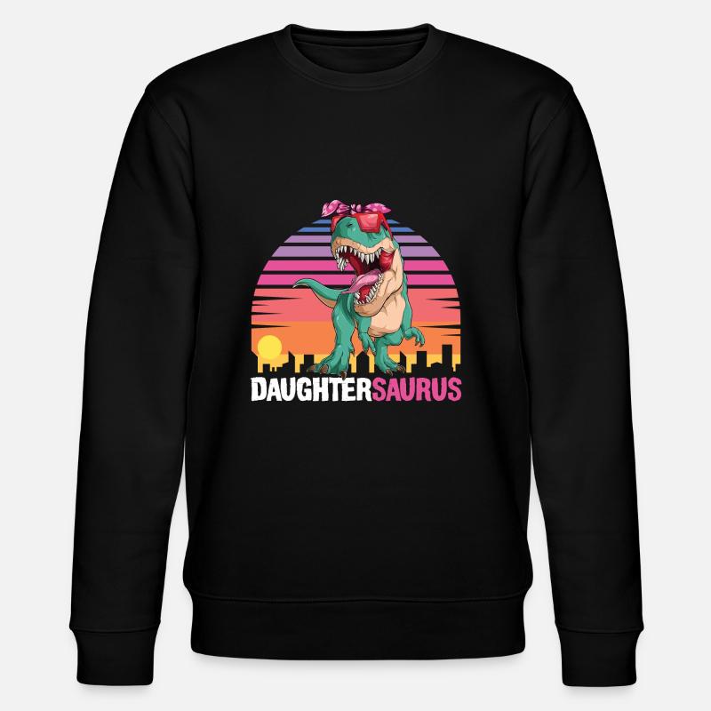 DaughterSaurus - Sweat bio CHANGER Stanley/Stella Unisexe - noir