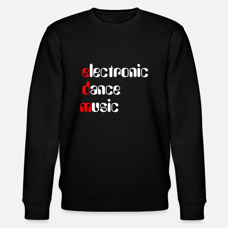 EDM Electronic Dance Music - Stanley/Stella Unisex Bio-Sweatshirt CHANGER - Schwarz