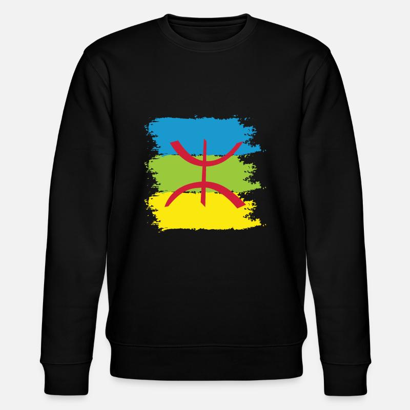 Drapeau Amazigh - Sweat bio CHANGER Stanley/Stella Unisexe - noir