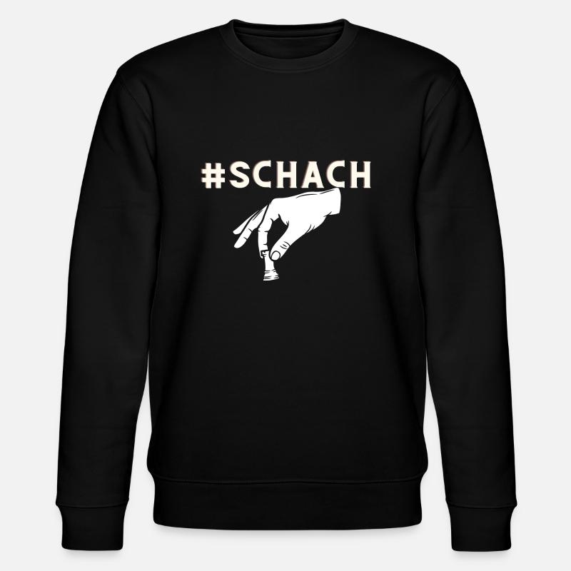 Schach - Stanley/Stella Unisex Bio-Sweatshirt CHANGER  - Schwarz
