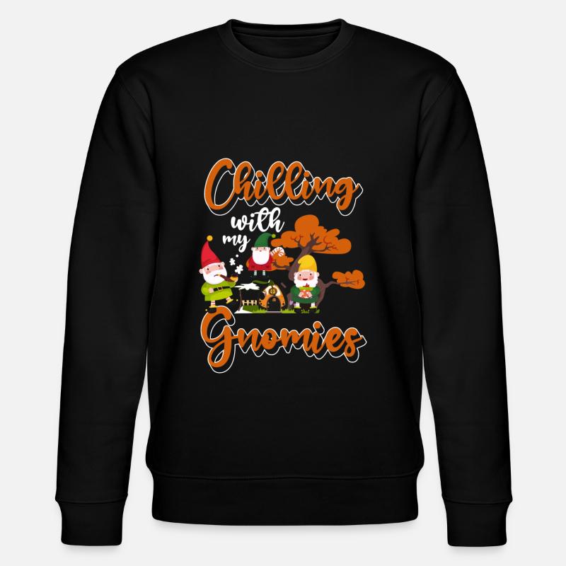 Nain Gnome Tonwichtel Mignon - Sweat bio CHANGER Stanley/Stella Unisexe - noir