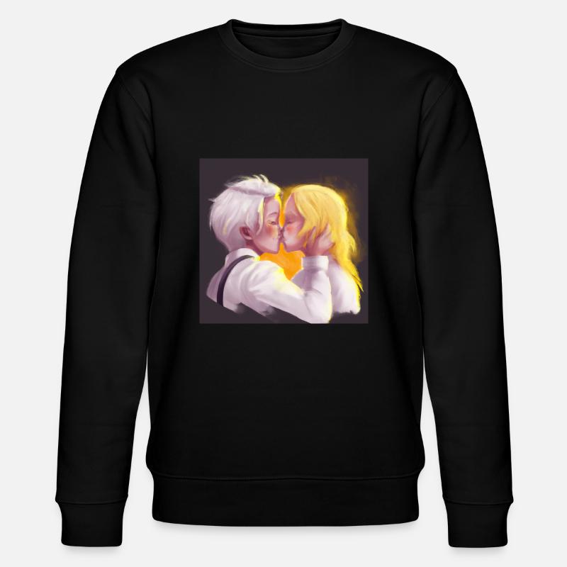 LGBT Queer kiss 🌈🌈 - Sweat bio CHANGER Stanley/Stella Unisexe - noir