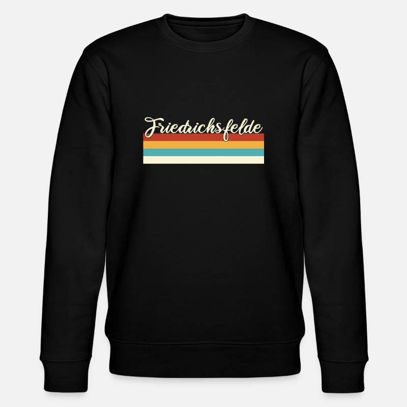 Friedrichsfelde - Lichtenberg - Berlin - Retro - Stanley/Stella Unisex Bio-Sweatshirt CHANGER  - Schwarz