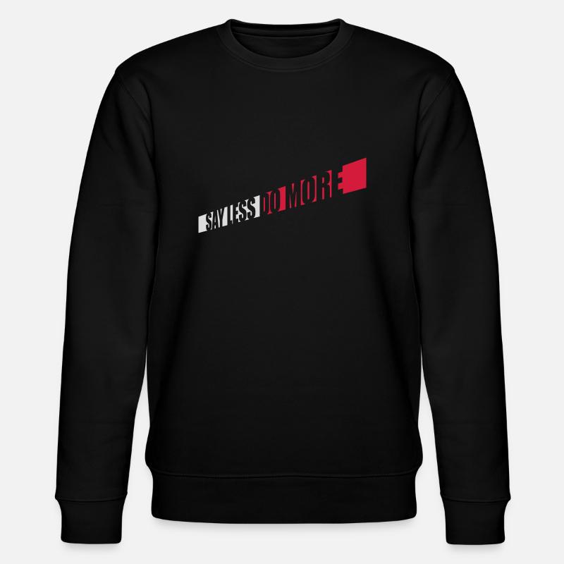 Dire moins faire plus - Sweat bio CHANGER Stanley/Stella Unisexe - noir
