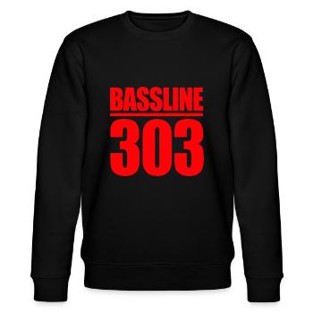 musique électronique bassline 303 cadeau - Sweat bio CHANGER Stanley/Stella Unisexe - noir - Devant - Nik (191cm) & Marisol (170cm)