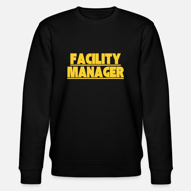Facility Manager Technicien interne Gardien - Sweat bio CHANGER Stanley/Stella Unisexe - noir