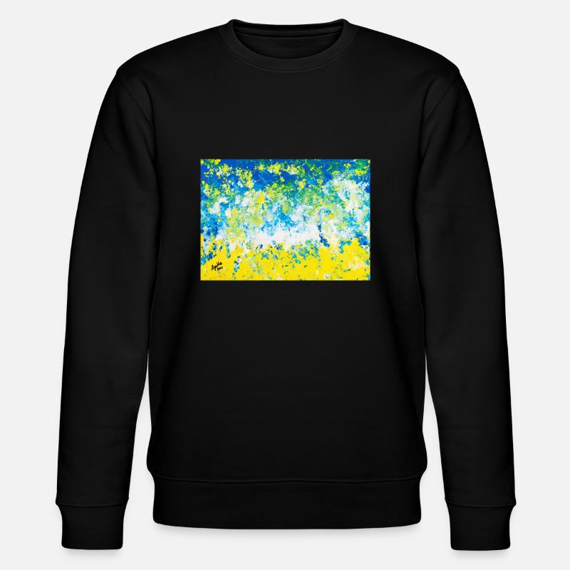 Summerdream - Art by Agatha - Stanley/Stella Unisex Bio-Sweatshirt CHANGER  - Schwarz