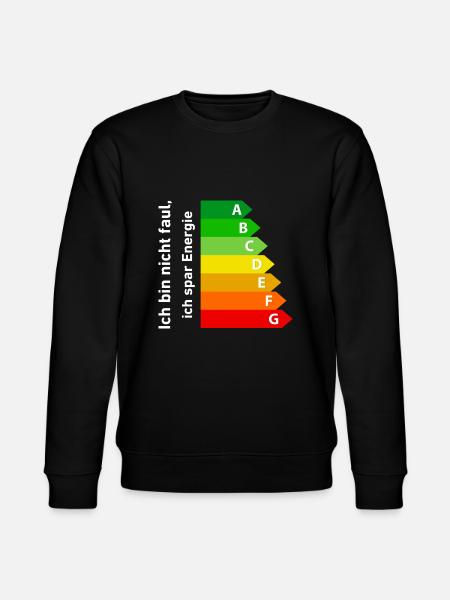 Energie sparen - Stanley/Stella Unisex Bio-Sweatshirt CHANGER  - Schwarz