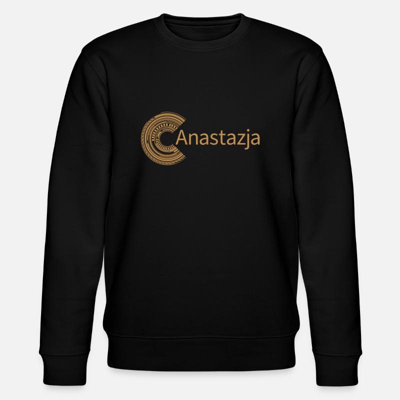 Für Anastazja - Stanley/Stella Unisex Bio-Sweatshirt CHANGER  - Schwarz