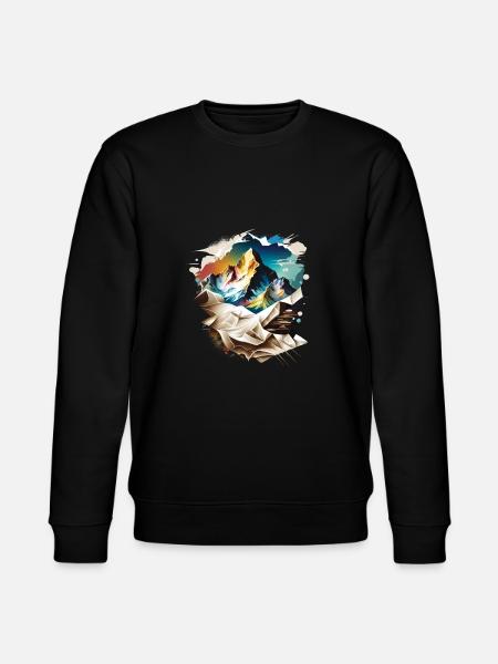 Mount Blanc - Stanley/Stella CHANGER Unisex Organic Sweatshirt - black