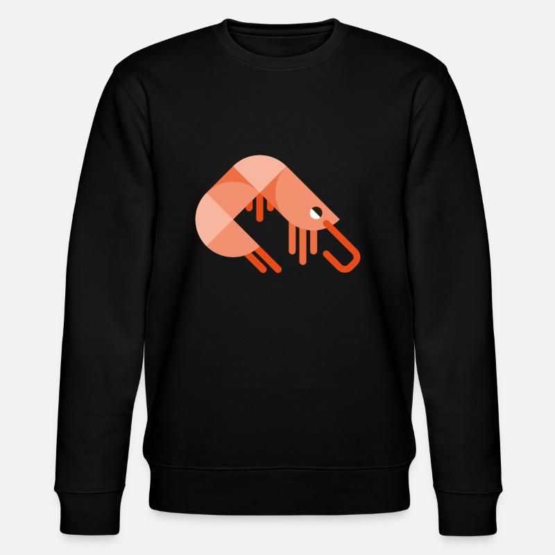 Meerestiere - Stanley/Stella Unisex Bio-Sweatshirt CHANGER  - Schwarz