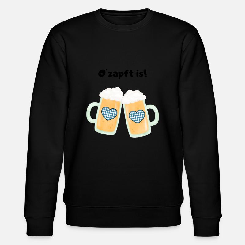 Ozapft is - Stanley/Stella Unisex Bio-Sweatshirt CHANGER  - Schwarz