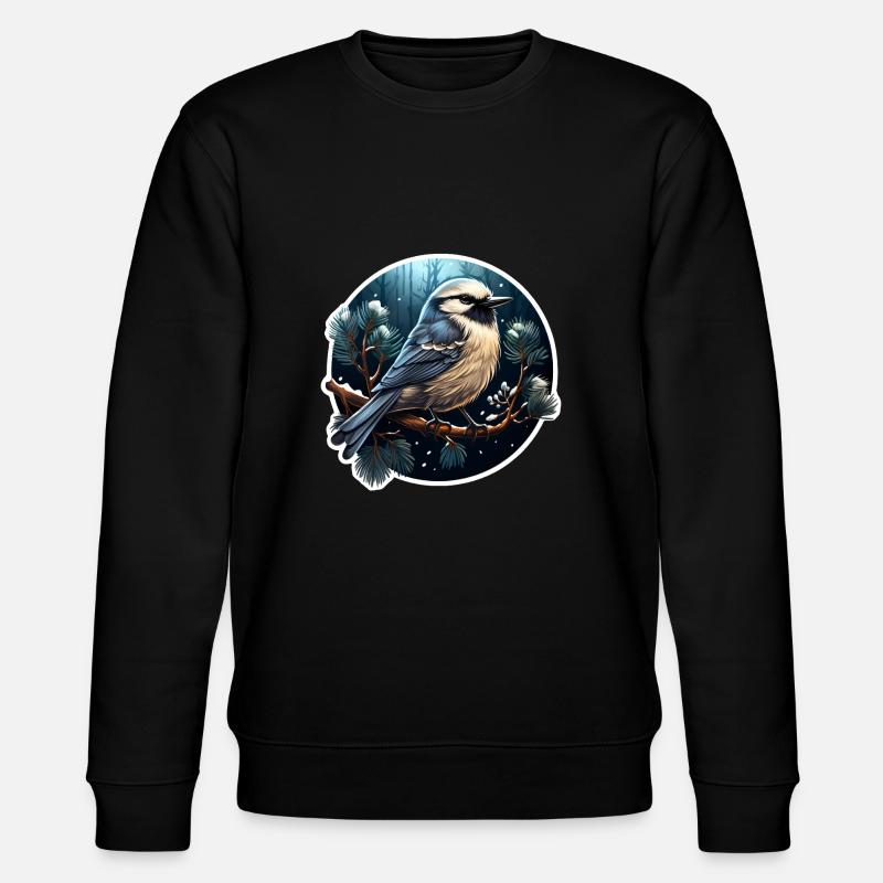 in winter - Stanley/Stella CHANGER Unisex Organic Sweatshirt - black