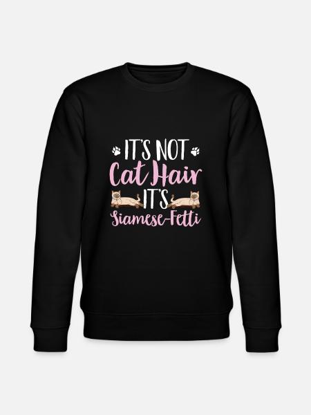 Siamkatze - Stanley/Stella Unisex Bio-Sweatshirt CHANGER  - Schwarz