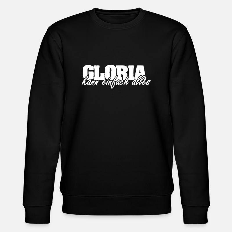 Gloria - Stanley/Stella CHANGER Unisex Organic Sweatshirt - black