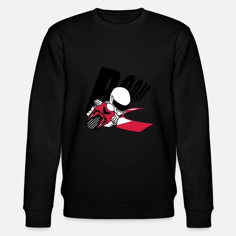 MOTO GP ROAR - Stanley/Stella Unisex Bio-Sweatshirt CHANGER  - Schwarz