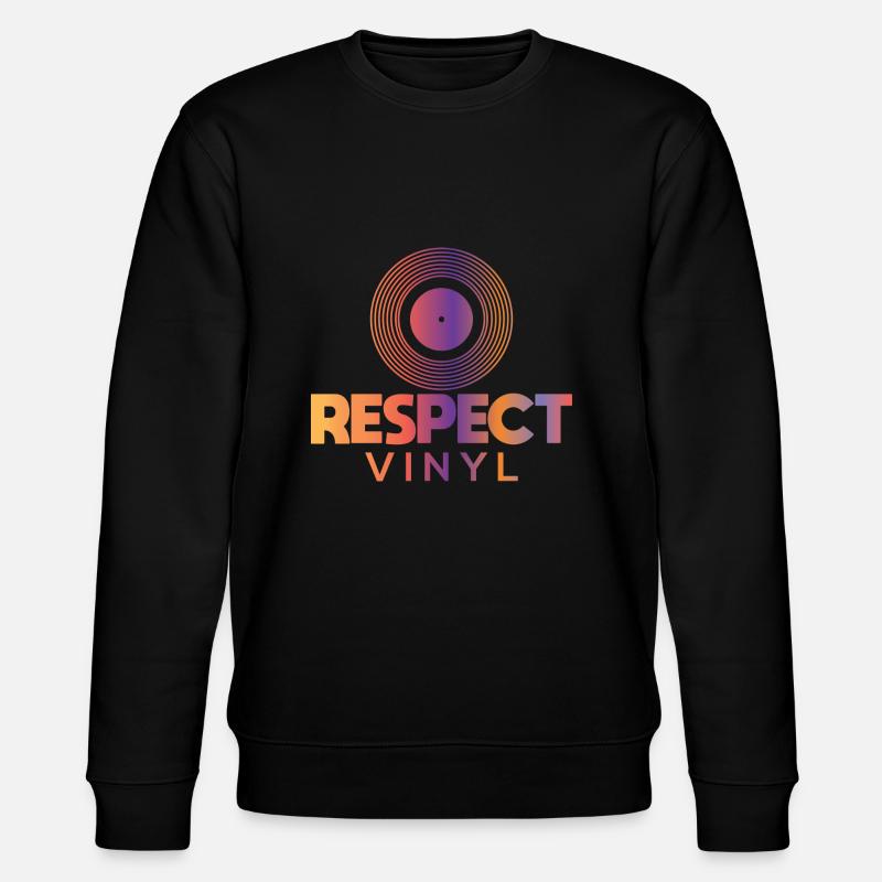 Disco Sisco • Respect Vinyl - Sweat bio CHANGER Stanley/Stella Unisexe - noir