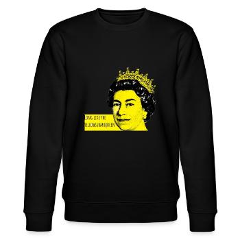 Long live the Yellowsubmaqueen - Stanley/Stella Unisex Bio-Sweatshirt CHANGER  - Schwarz - Vorne - Nik (191cm) & Marisol (170cm)