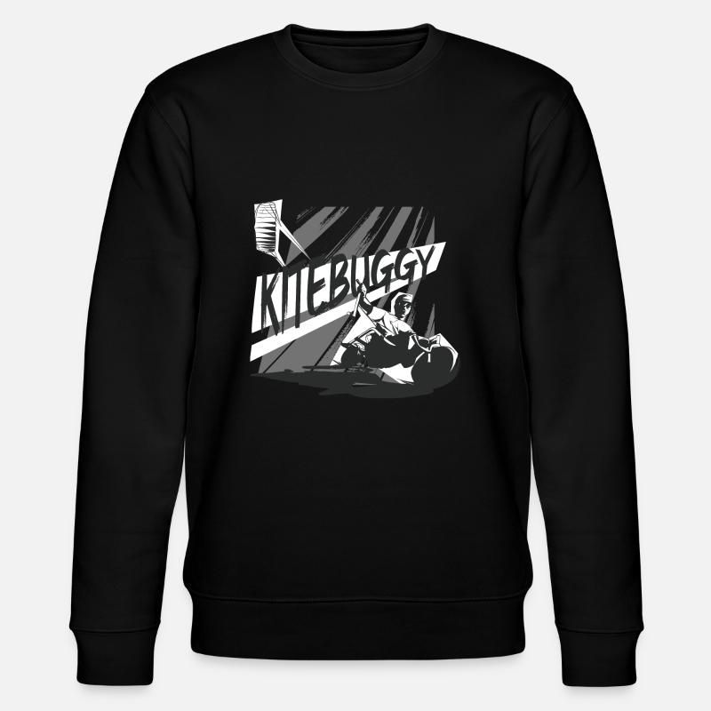 2 Rad Kitebuggy - Stanley/Stella Unisex Bio-Sweatshirt CHANGER  - Schwarz