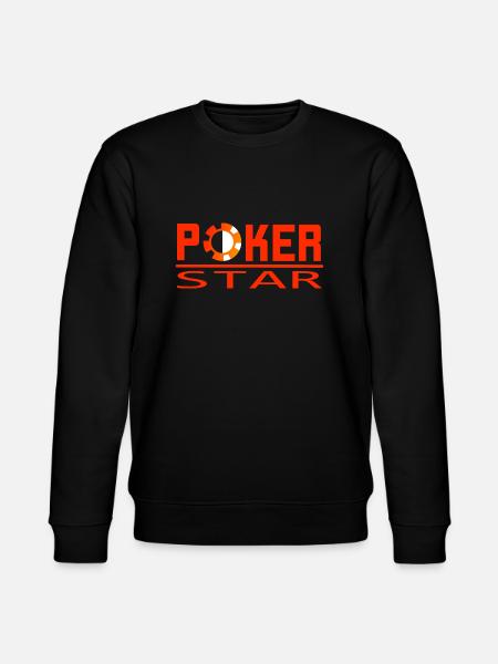 poker star - Stanley/Stella Unisex Bio-Sweatshirt CHANGER  - Schwarz