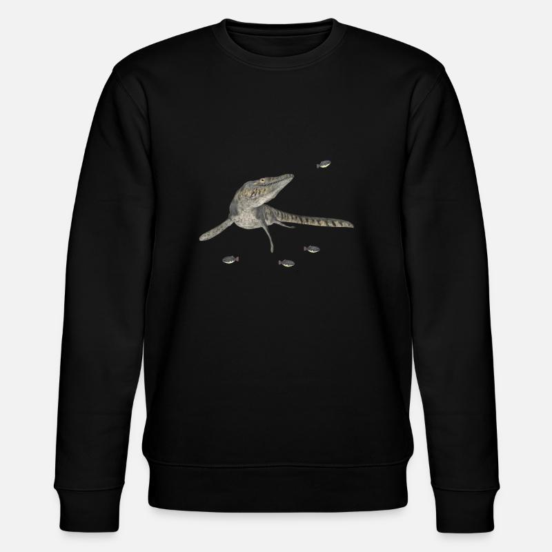 Mosasaure Tylosaurus à la chasse - Sweat bio CHANGER Stanley/Stella Unisexe - noir