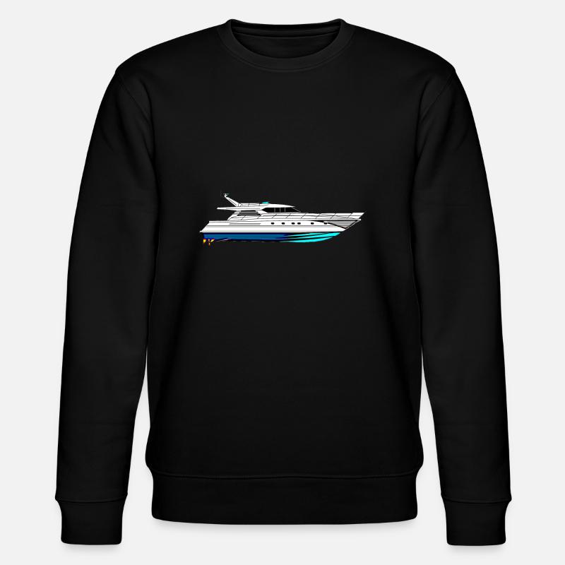 Schnell Boot - Stanley/Stella Unisex Bio-Sweatshirt CHANGER  - Schwarz