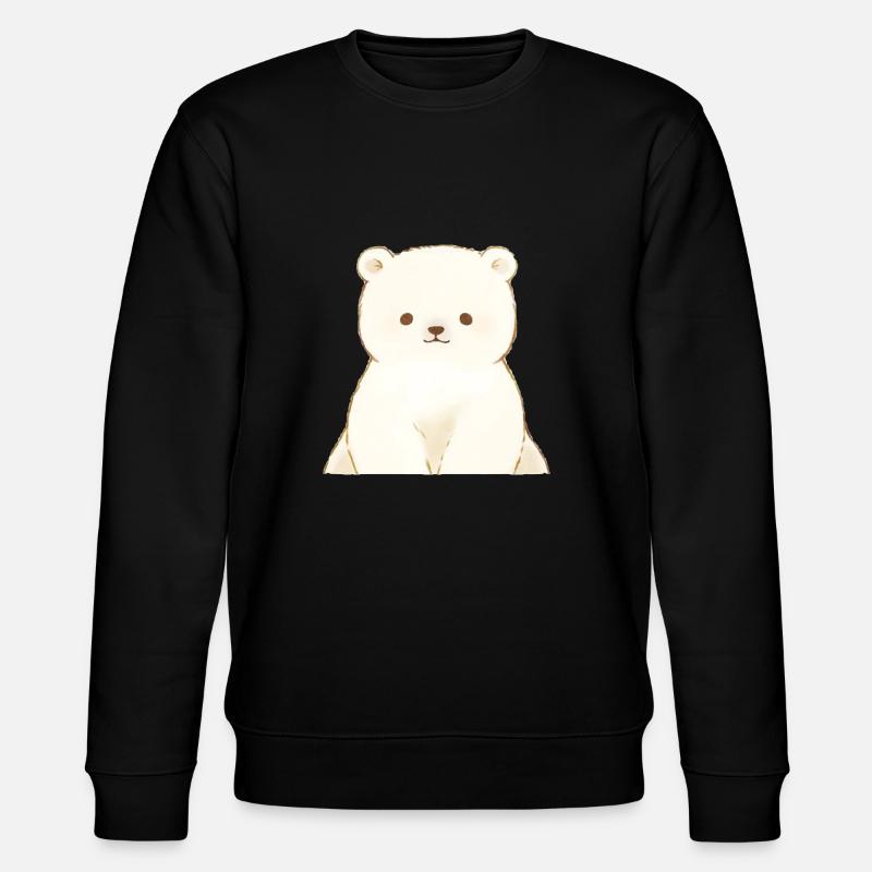 Ours mignon - Sweat bio CHANGER Stanley/Stella Unisexe - noir