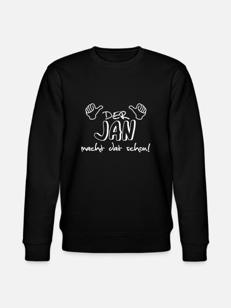 jan - Stanley/Stella Unisex Bio-Sweatshirt CHANGER - Schwarz
