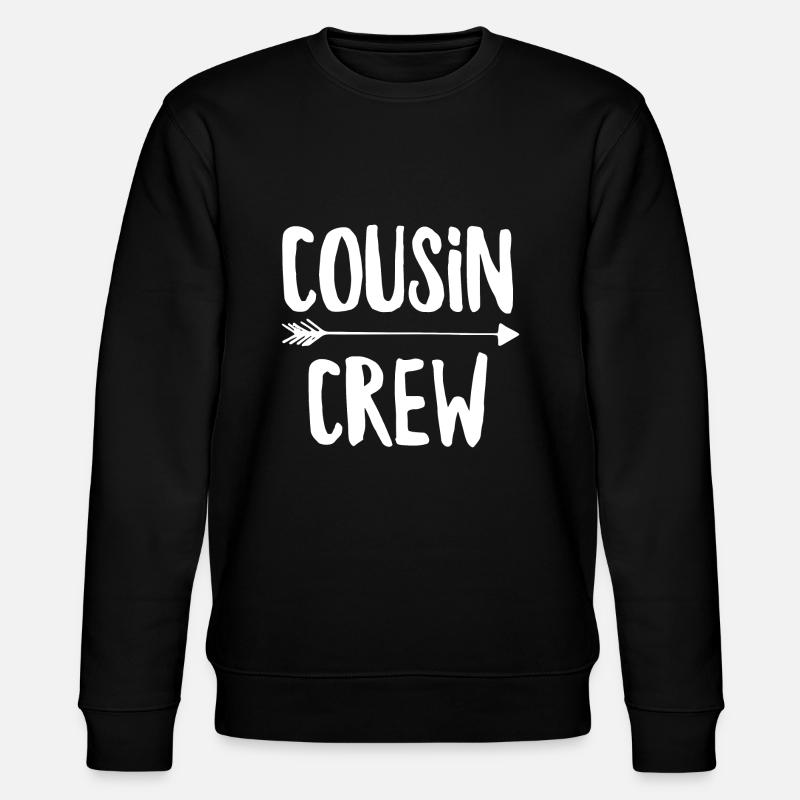 Équipage Cousin - Sweat bio CHANGER Stanley/Stella Unisexe - noir